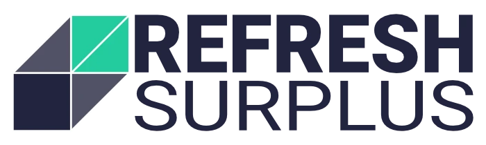 Refresh Surplus Logo - Your surplus inventory specialists.